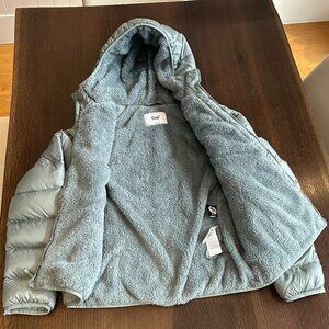 Aritzia TNA Goose Down Puffer Jacket with cozy lining - Grey - Small